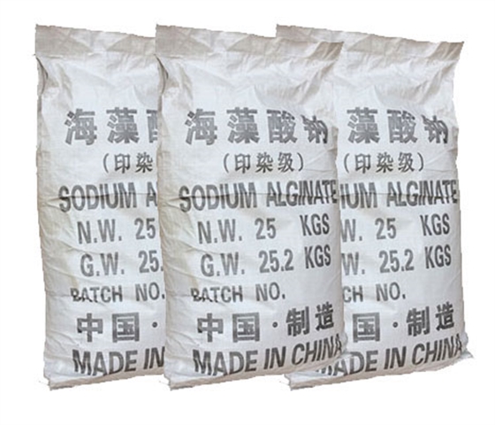 海藻酸鈉對印(yin)花粘着牢度的(de)關系